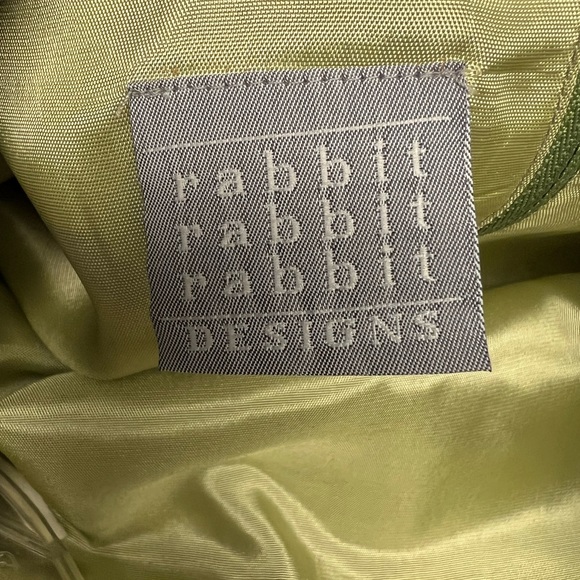 Rabbit, Rabbit, Rabbit green and lavender dress. - Picture 6 of 8
